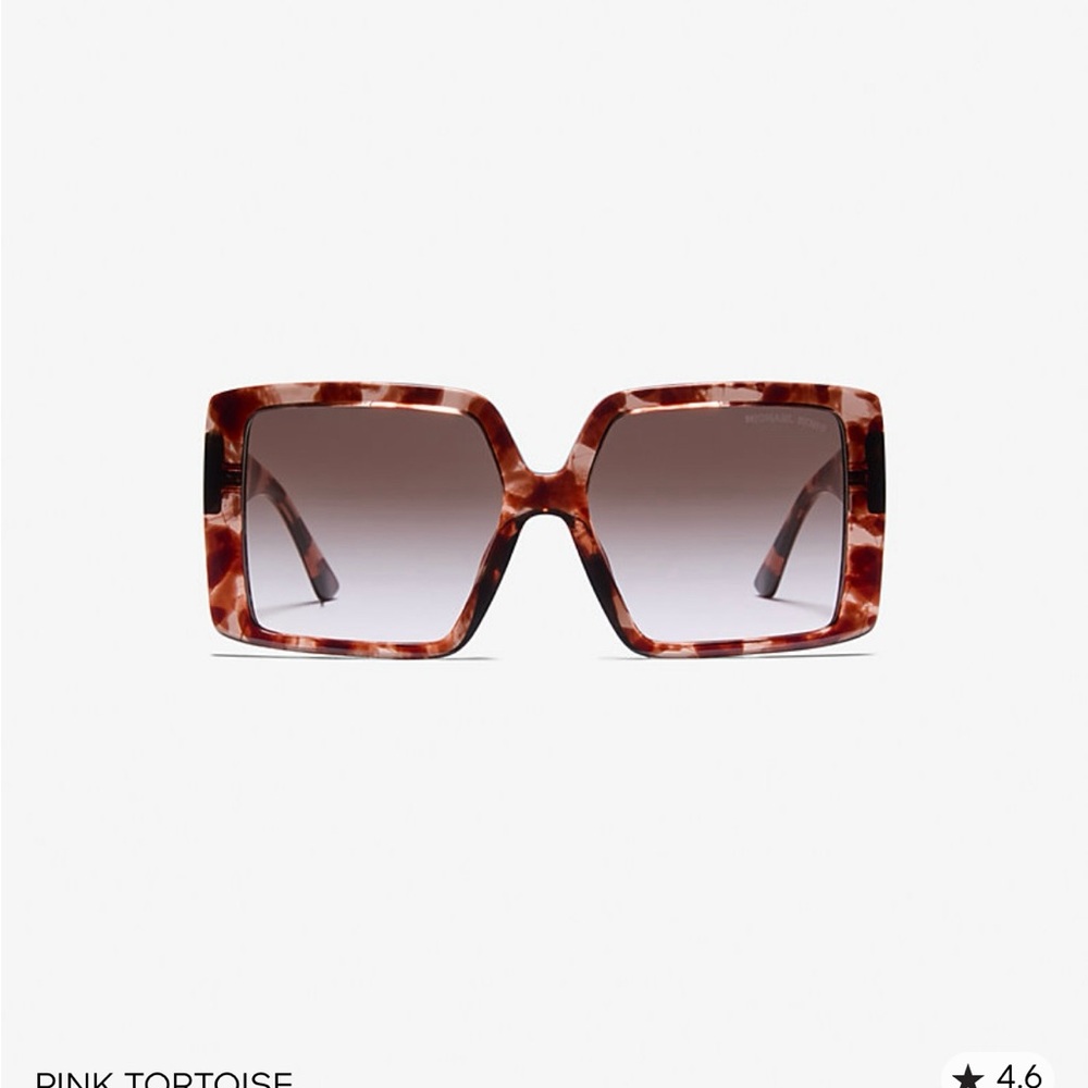 BRAND NEW WITH TAGS - Michael Kors Sintra Sunglasses (Pink Tortoise)